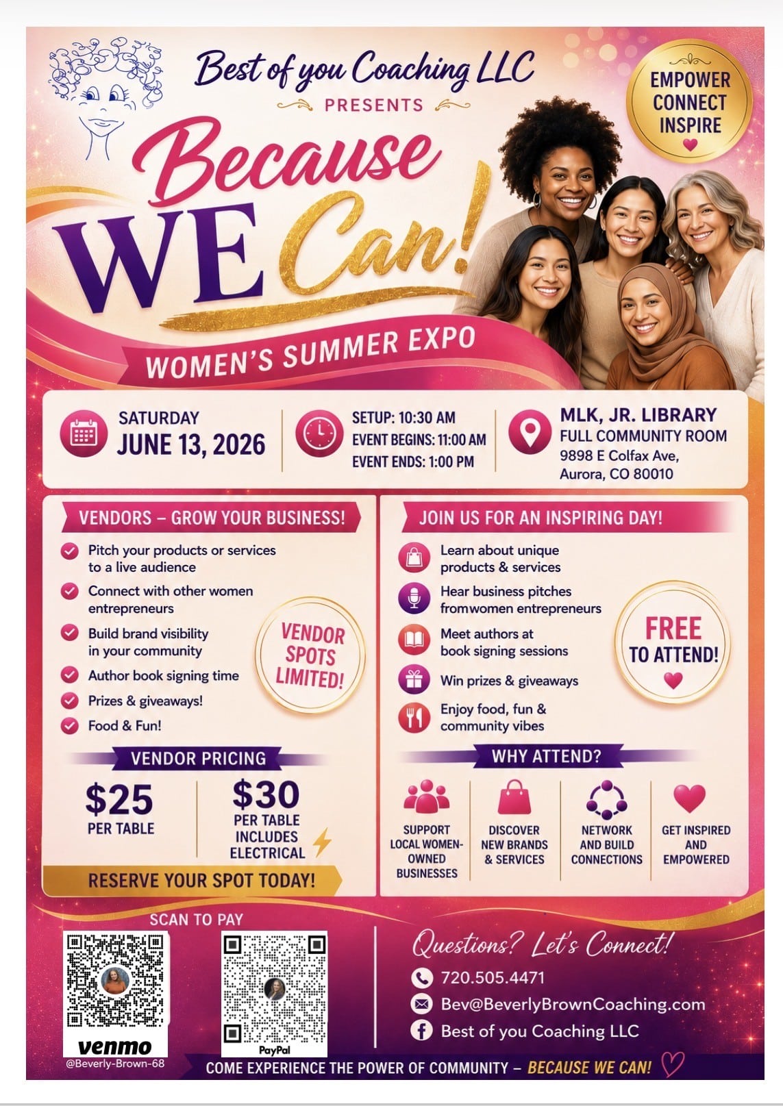 womans business event